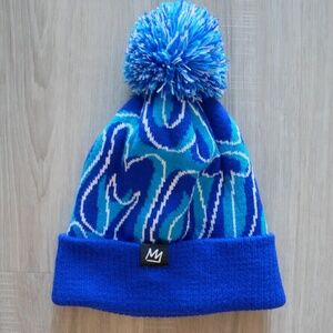 Mammoth Mountain Womens/Universal Pom-Pom Beanie Hat NWOT~